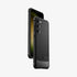 ACS05613 - Galaxy S23 Ultra Case Rugged Armor in matte black showing the back